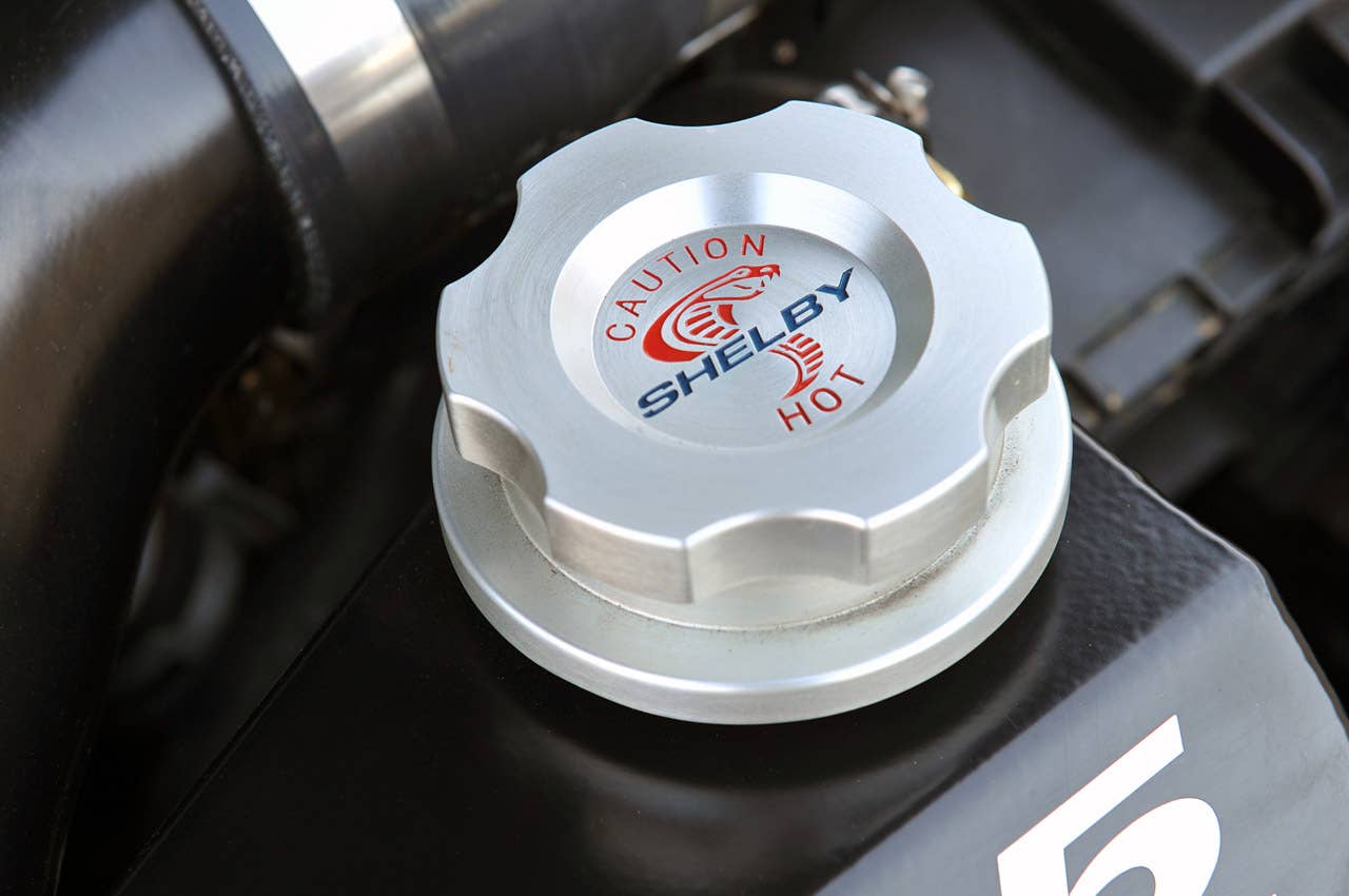 2012 Shelby GTS engine detail