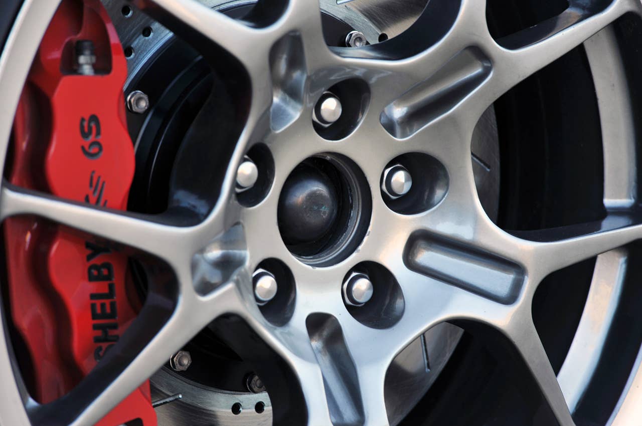 2012 Shelby GTS wheel detail