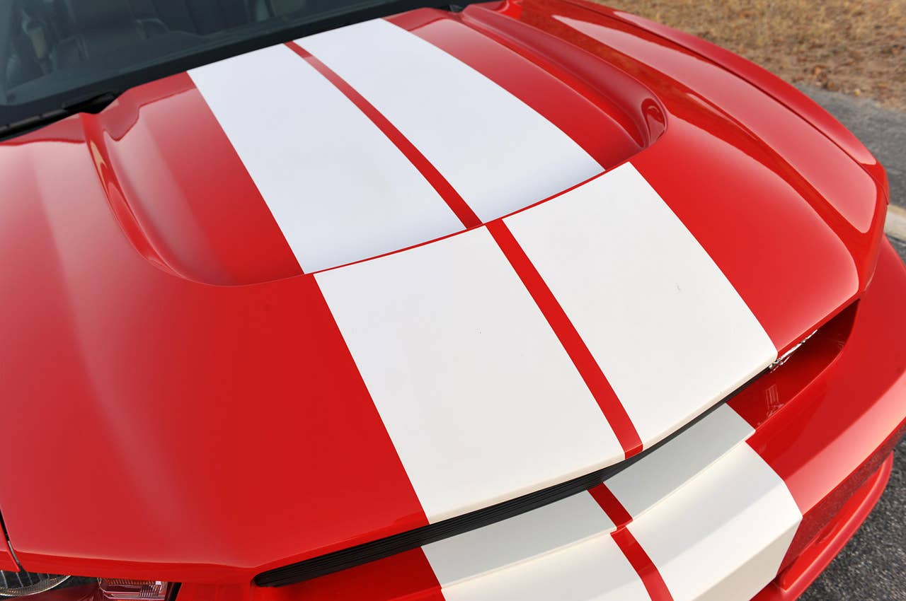 2012 Shelby GTS hood