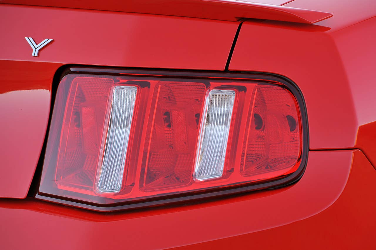 2012 Shelby GTS taillight
