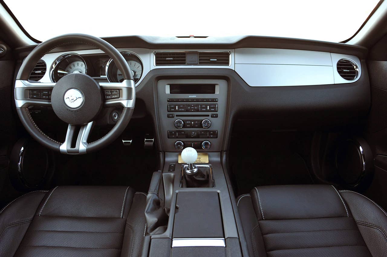 2012 Shelby GTS interior