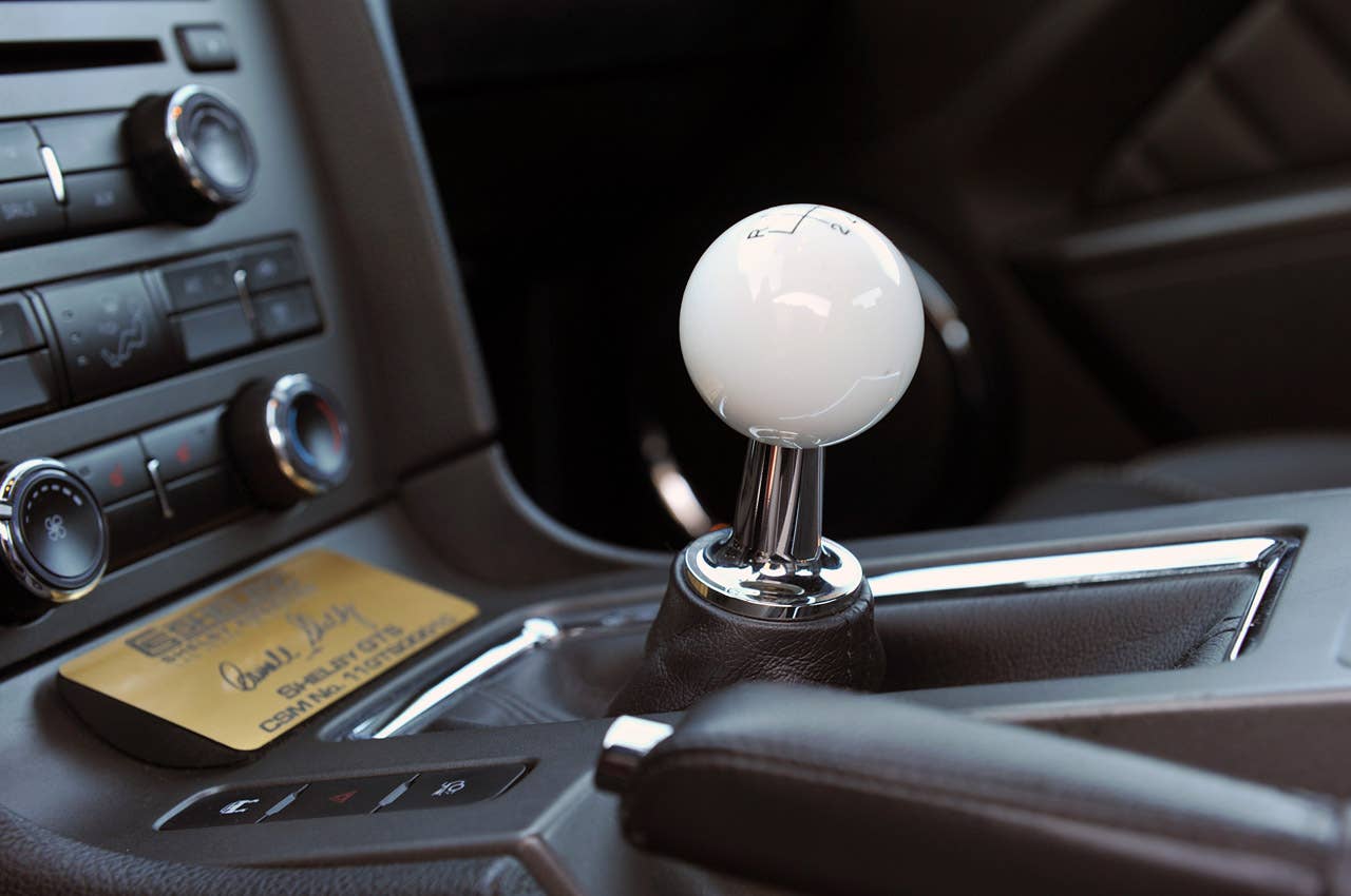 2012 Shelby GTS shifter