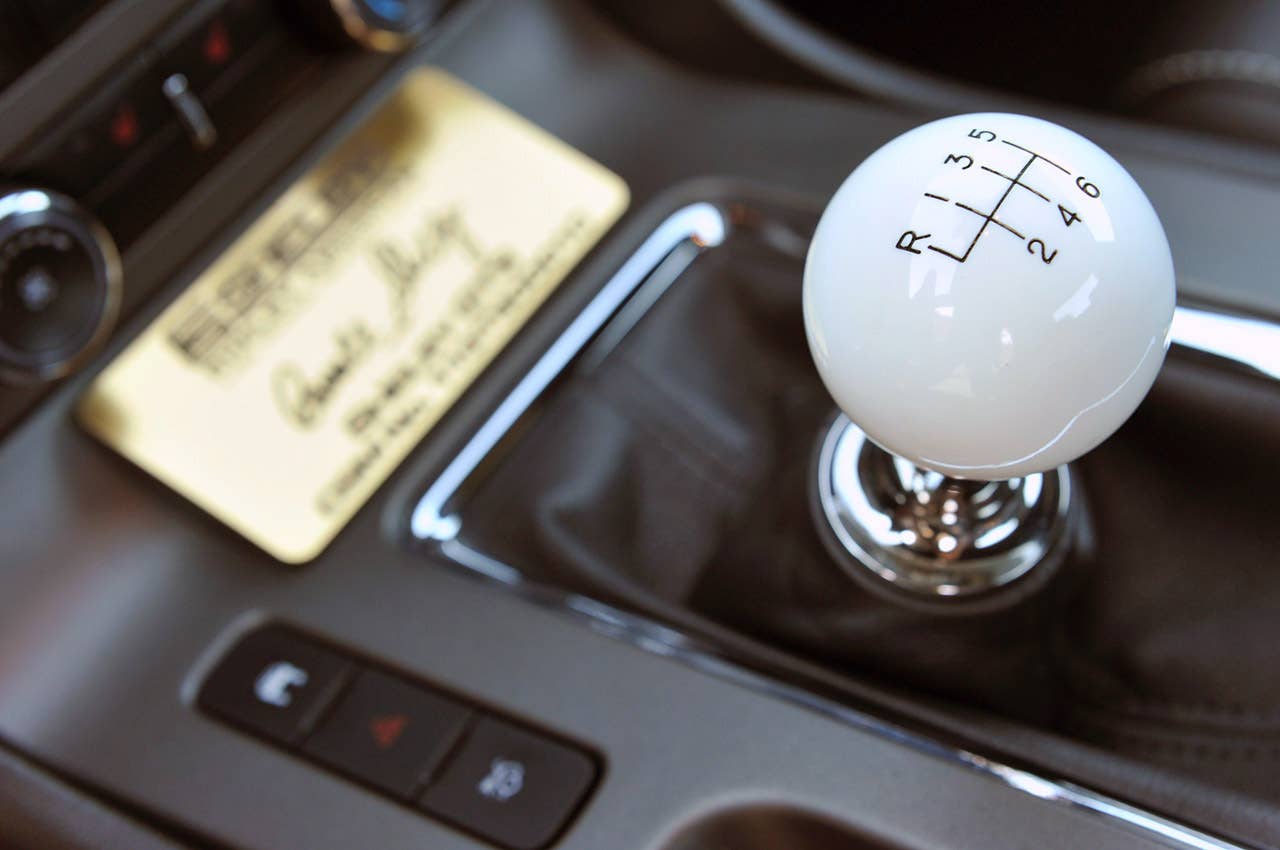 2012 Shelby GTS shifter