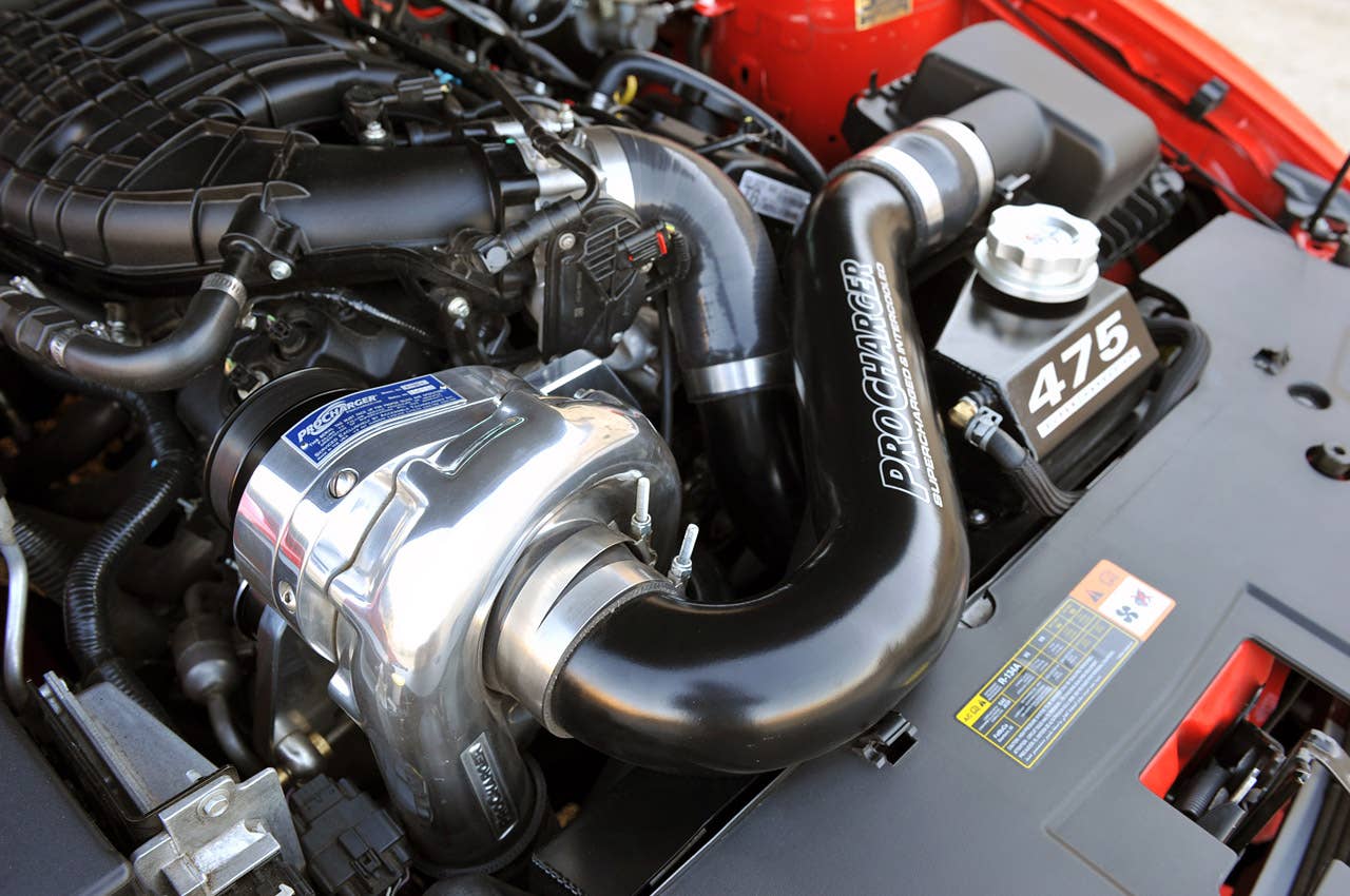 2012 Shelby GTS supercharger system