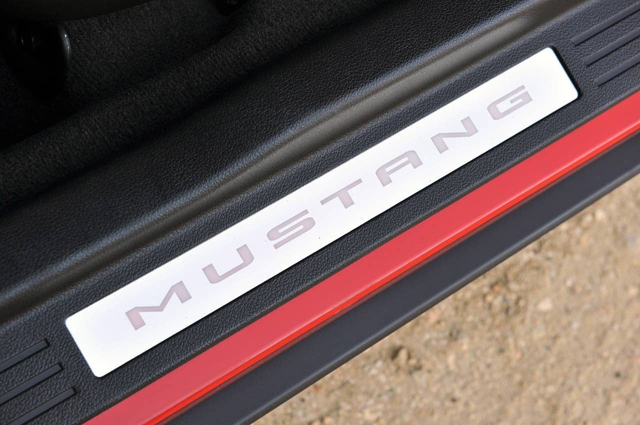2012 Shelby GTS sill plate