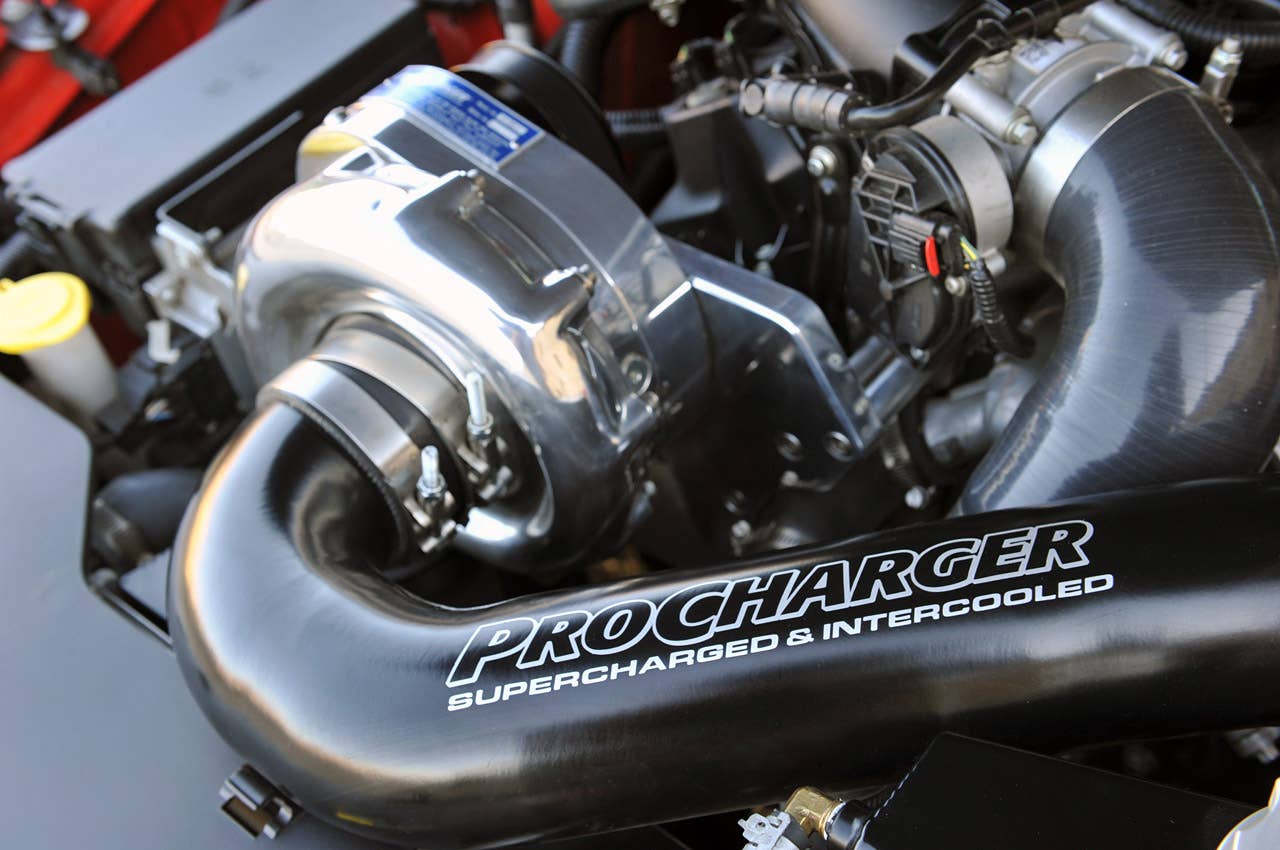 2012 Shelby GTS supercharger system