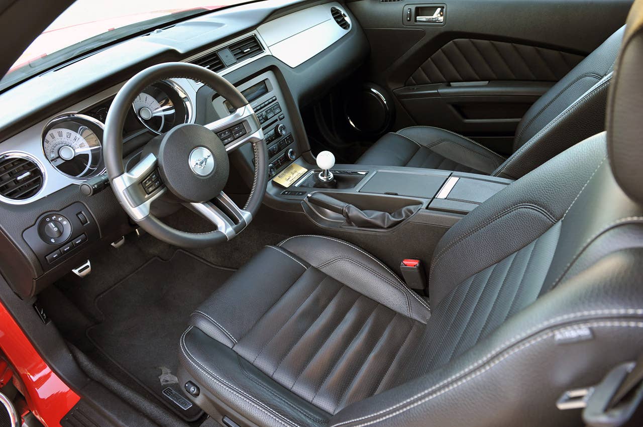 2012 Shelby GTS interior