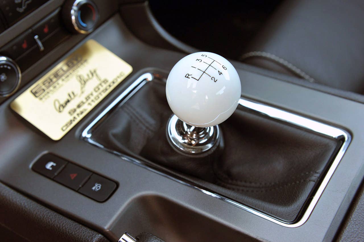 2012 Shelby GTS shifter