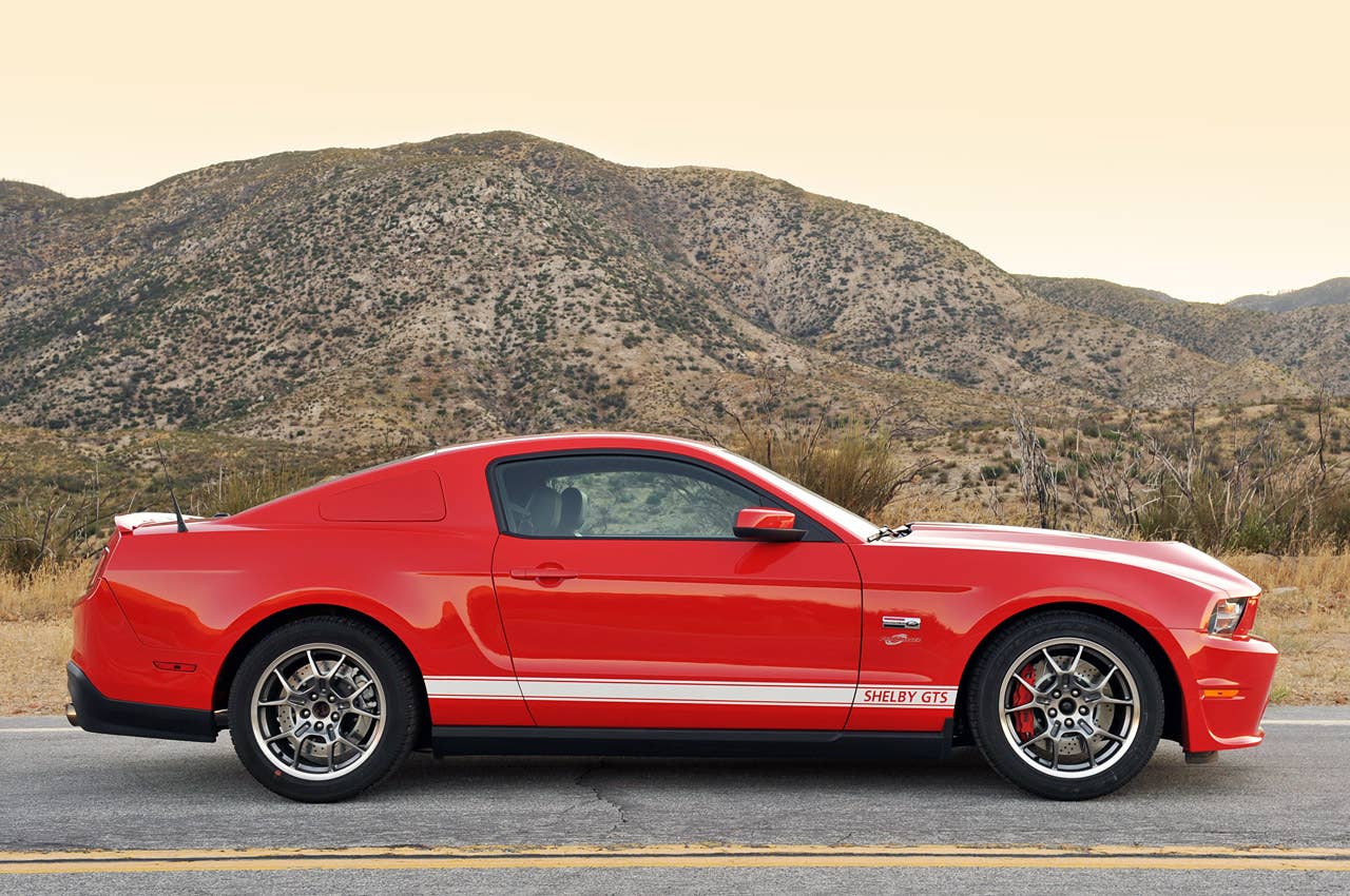 2012 Shelby GTS side view