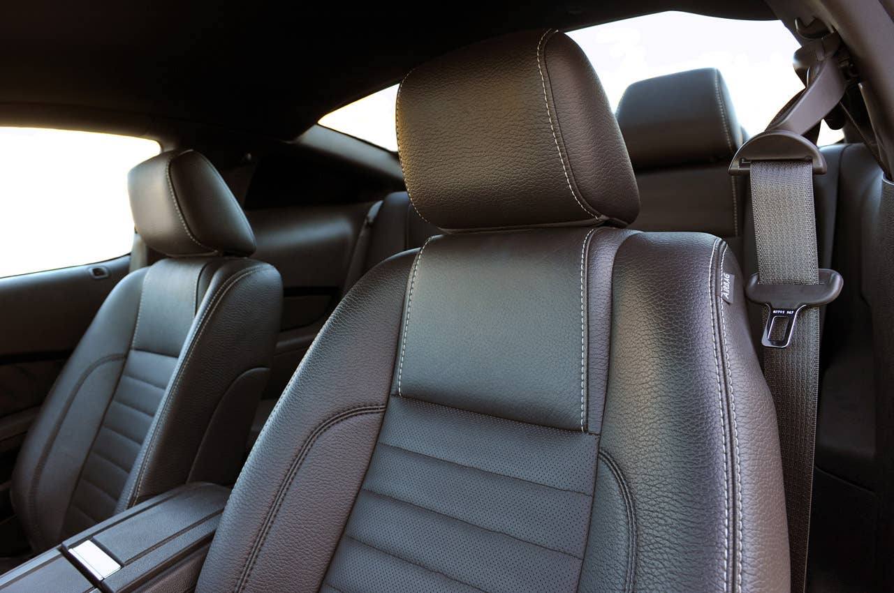 2012 Shelby GTS front seats