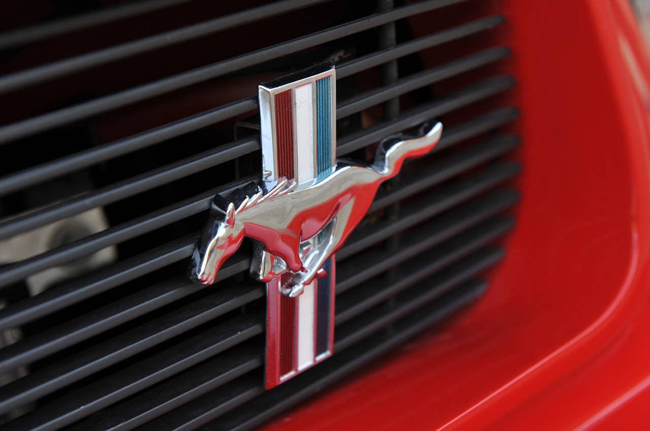 2012 Shelby GTS pony emblem