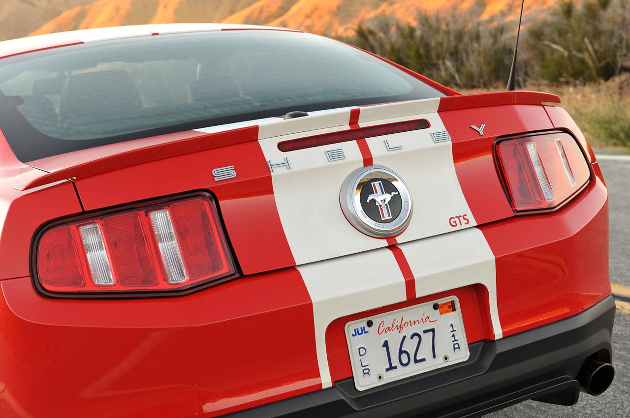 2012 Shelby GTS rear detail