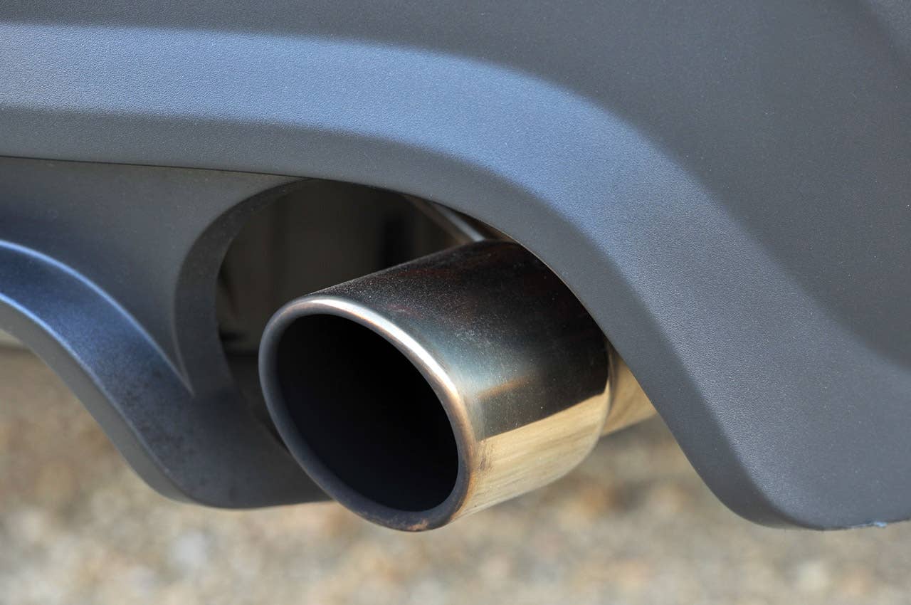 2012 Shelby GTS exhaust tip