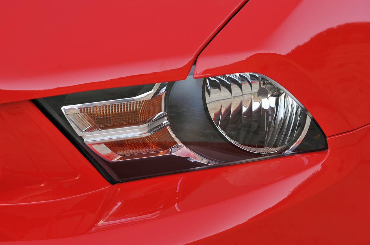 2012 Shelby GTS headlight