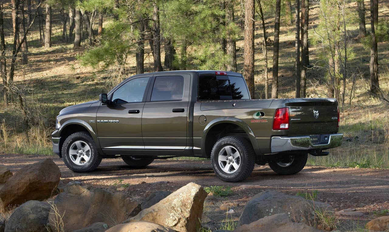 Ram 1500 Mossy Oak Edition rear 3/4