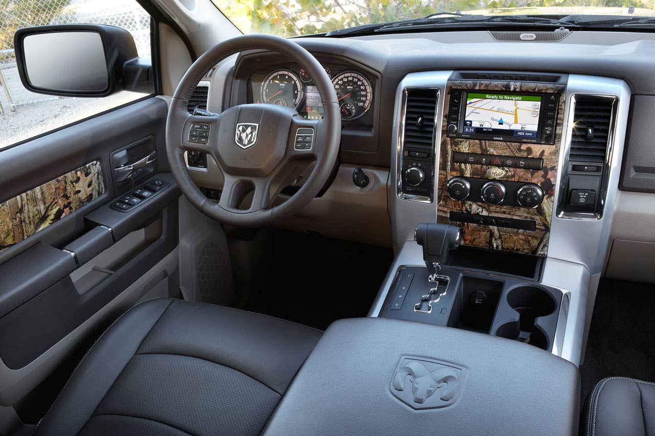 Ram 1500 Mossy Oak Edition interior