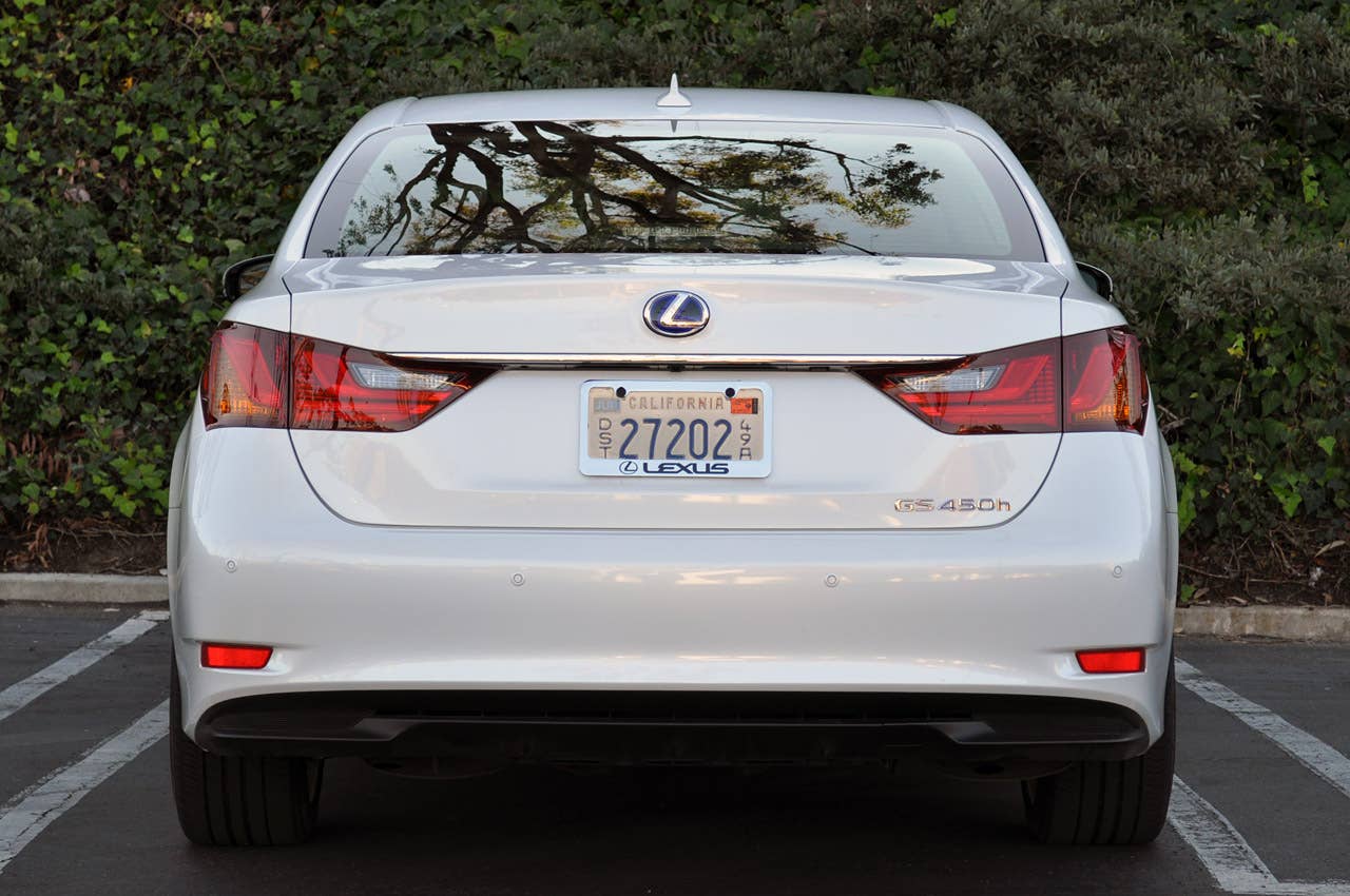 2013 Lexus GS 450h rear view