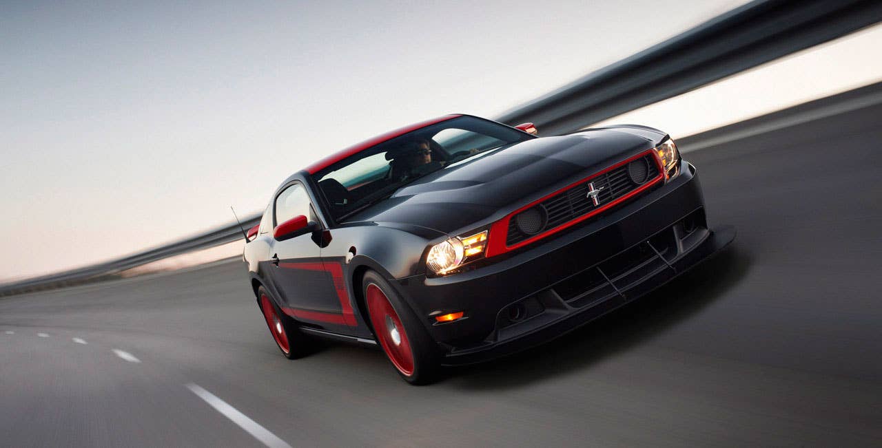 2012 Ford Mustang Boss 302 Laguna Seca Edition ($48,100)