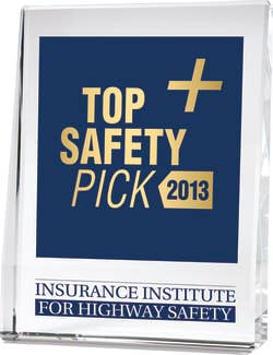 IIHS Top Safety Pick + Award
