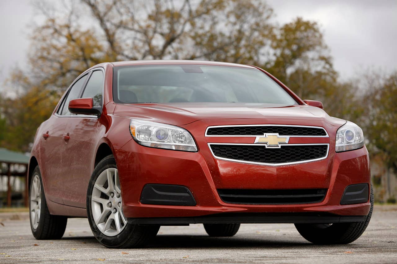 2013 Chevrolet Malibu Eco front view