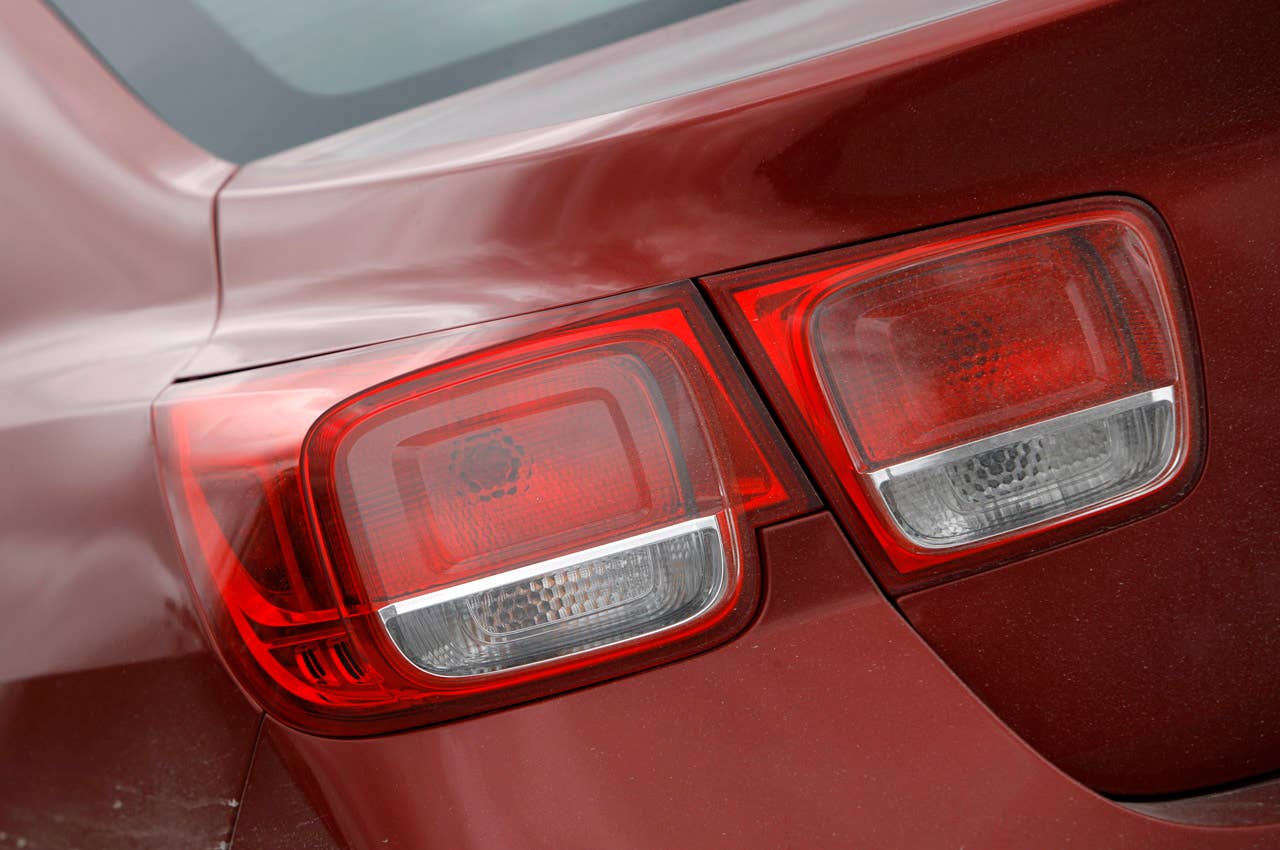 2013 Chevrolet Malibu Eco taillight