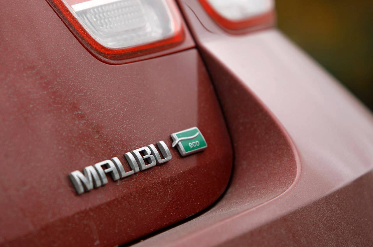 2013 Chevrolet Malibu Eco badge