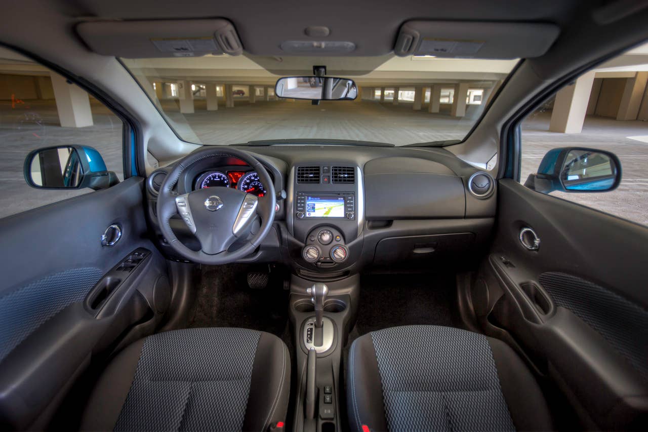 The all-new Versa Note is offered in a range of well-equipped grade levels: S, S Plus and SV, along with top-of-the-line SL Packages. Each is equipped with an advanced 1.6-liter DOHC 4- cylinder engine with dual fuel injection and Twin CVTC (Continuously Variable Timing Control).