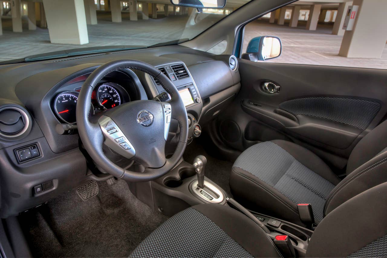 The all-new Versa Note is offered in a range of well-equipped grade levels: S, S Plus and SV, along with top-of-the-line SL Packages. Each is equipped with an advanced 1.6-liter DOHC 4- cylinder engine with dual fuel injection and Twin CVTC (Continuously Variable Timing Control).