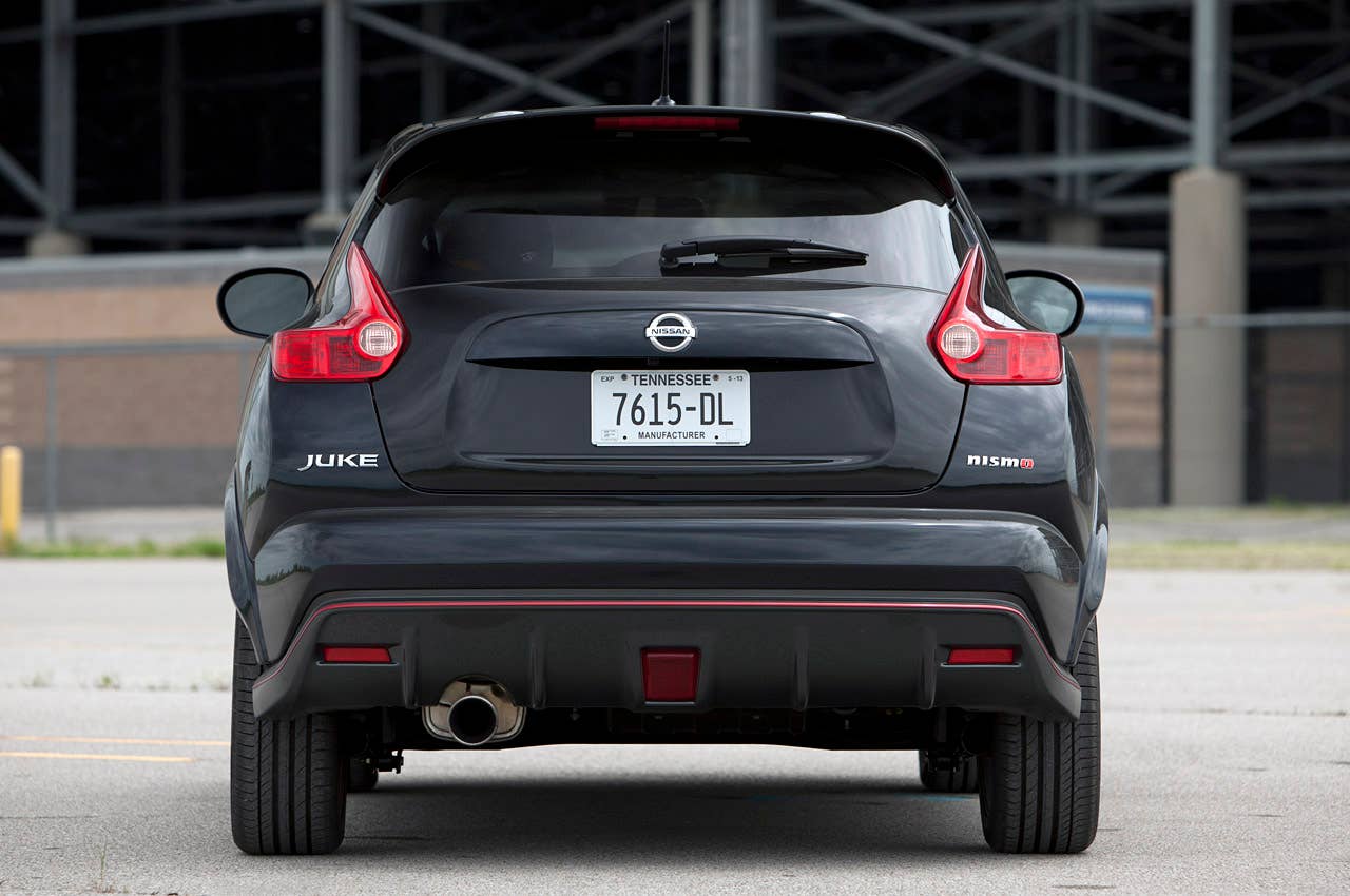 2013 Nissan Juke Nismo rear view