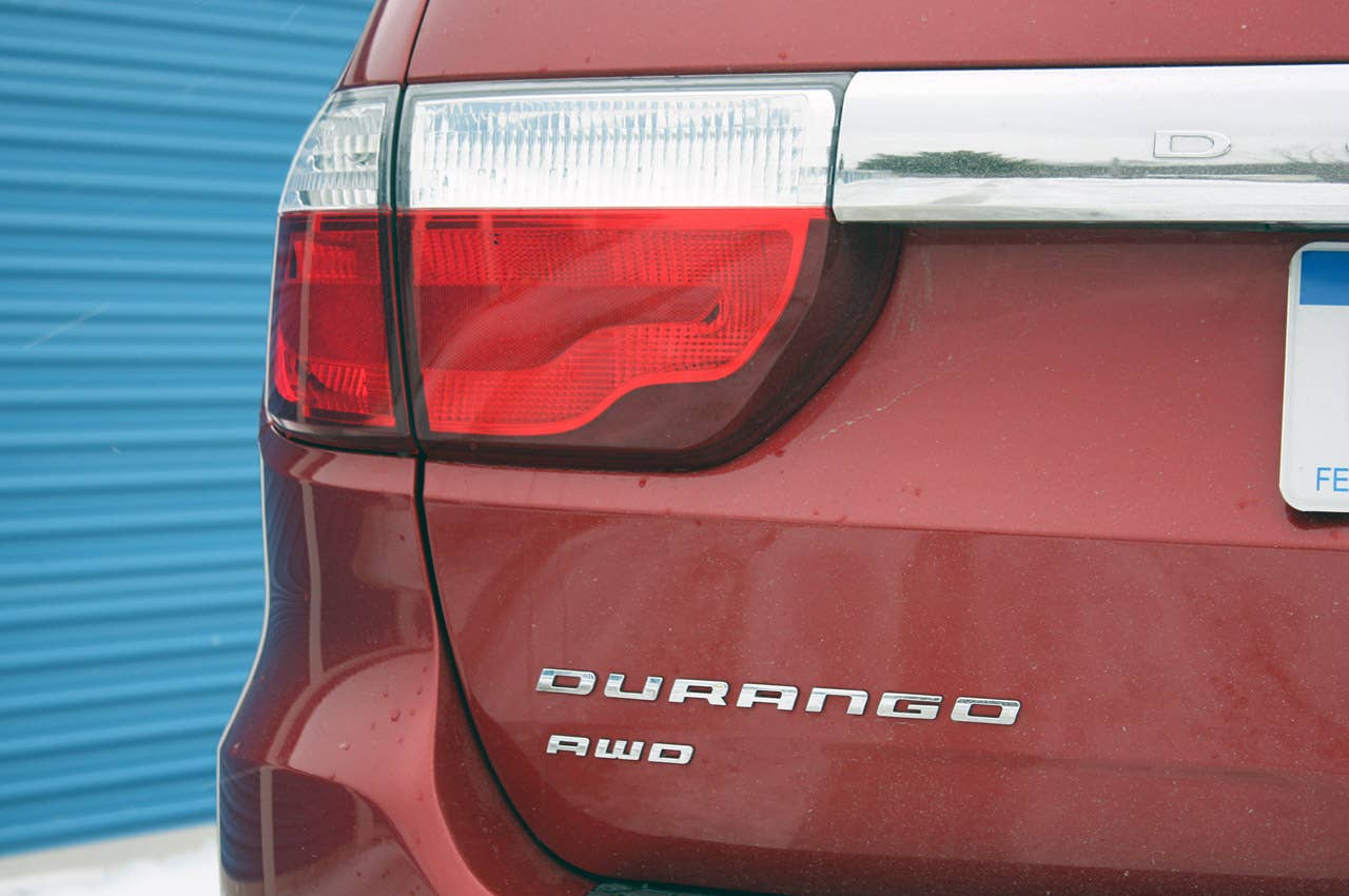 2011 Dodge Durango taillight
