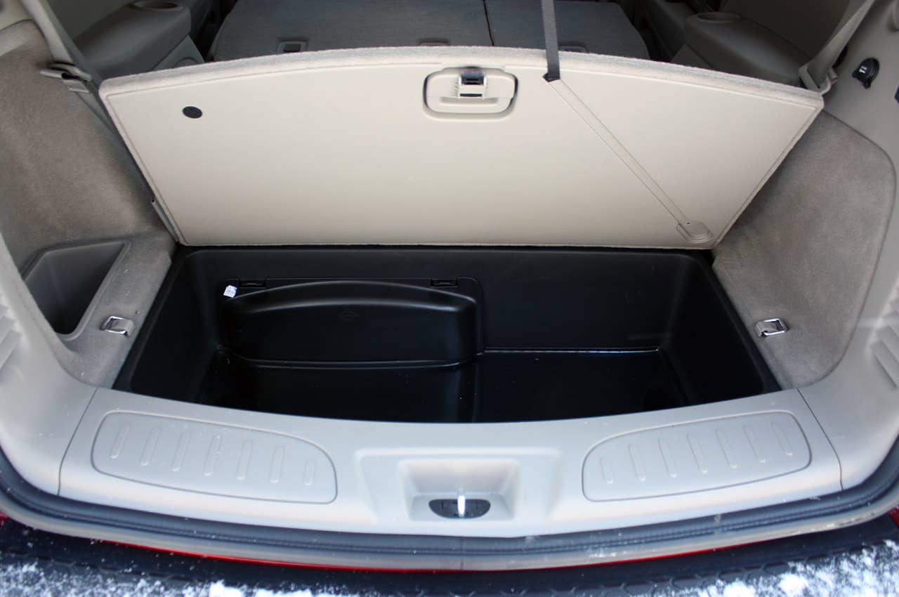 2011 Dodge Durango rear cargo area