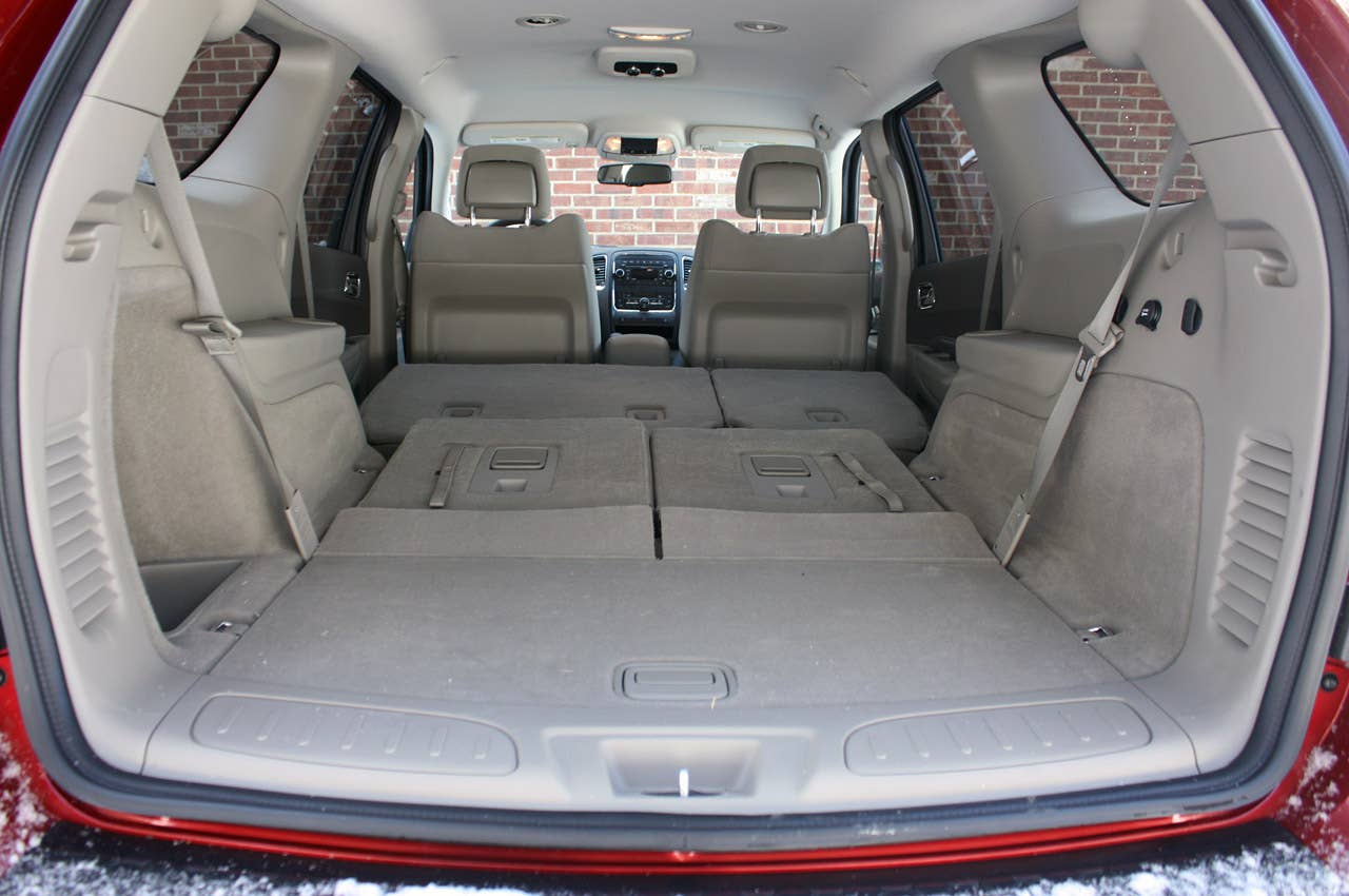 2011 Dodge Durango rear cargo area