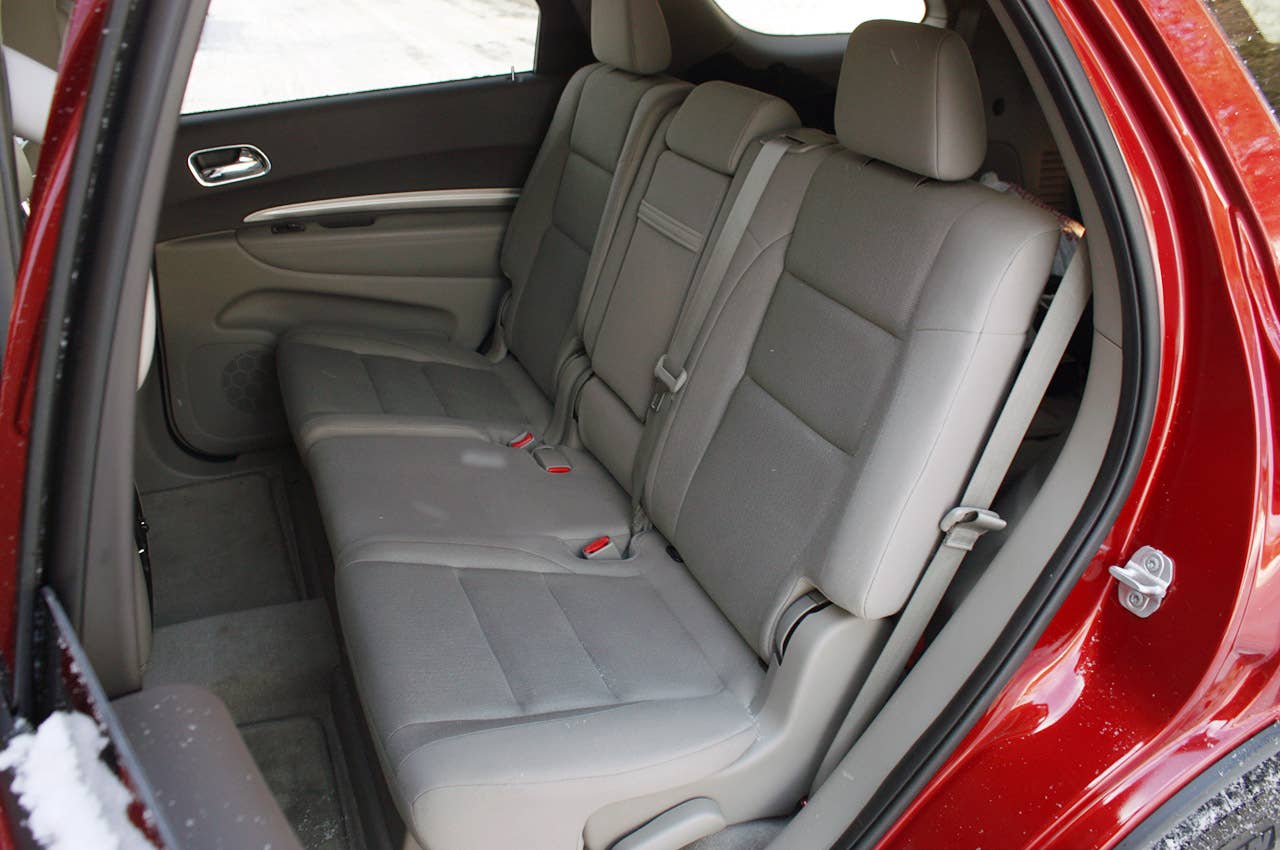 2011 Dodge Durango rear seats