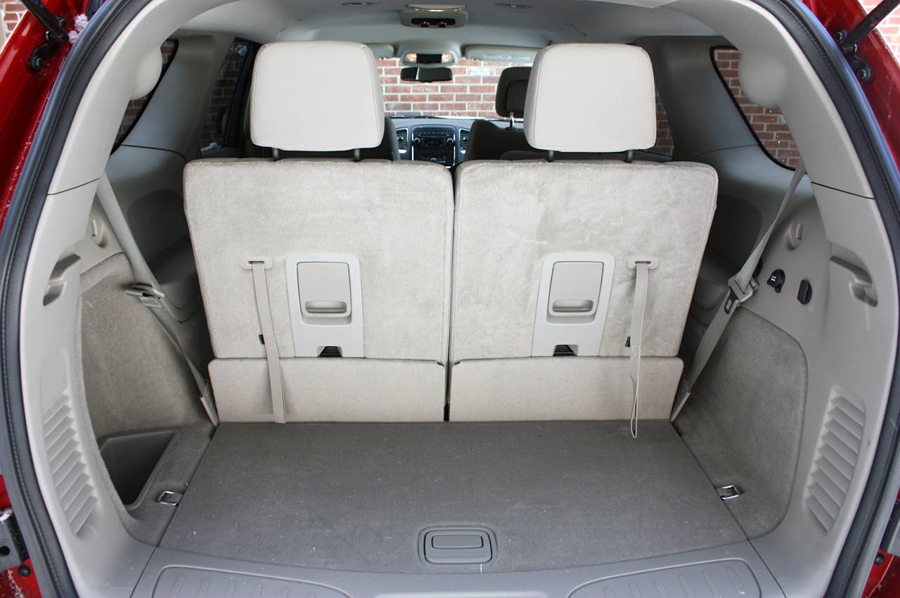 2011 Dodge Durango rear cargo area