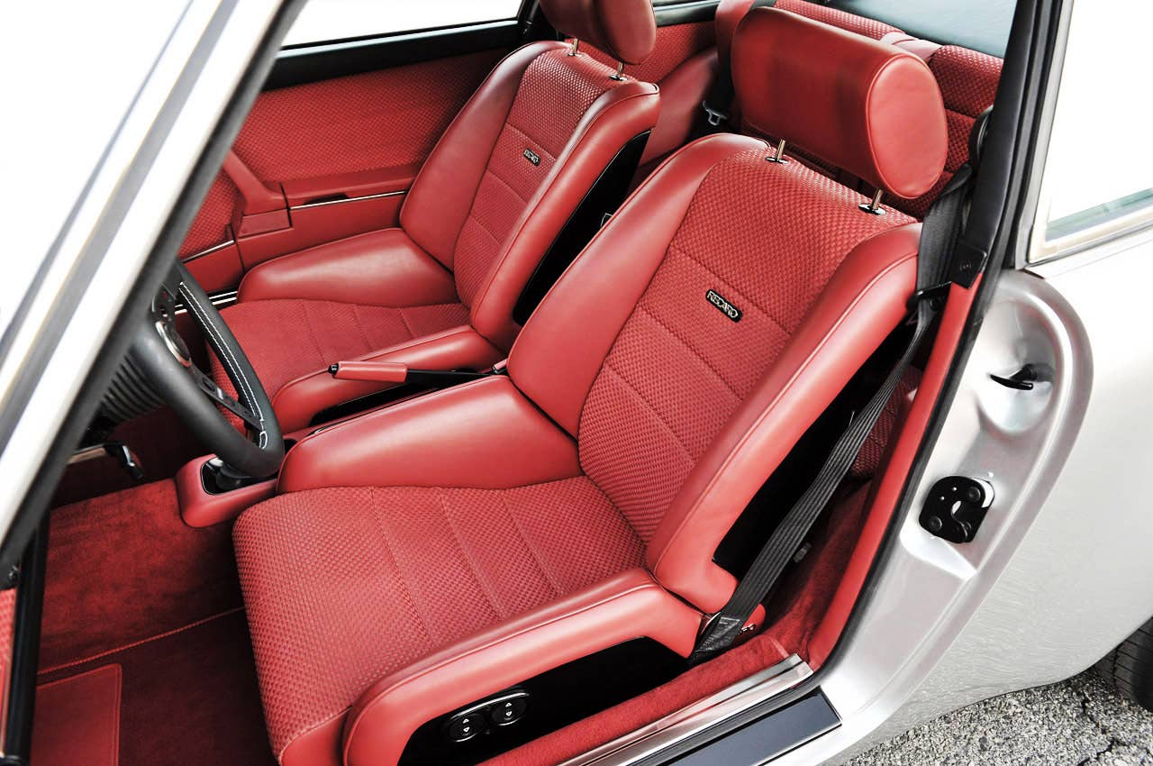 Porsche 911 Restored by Singer front seats
