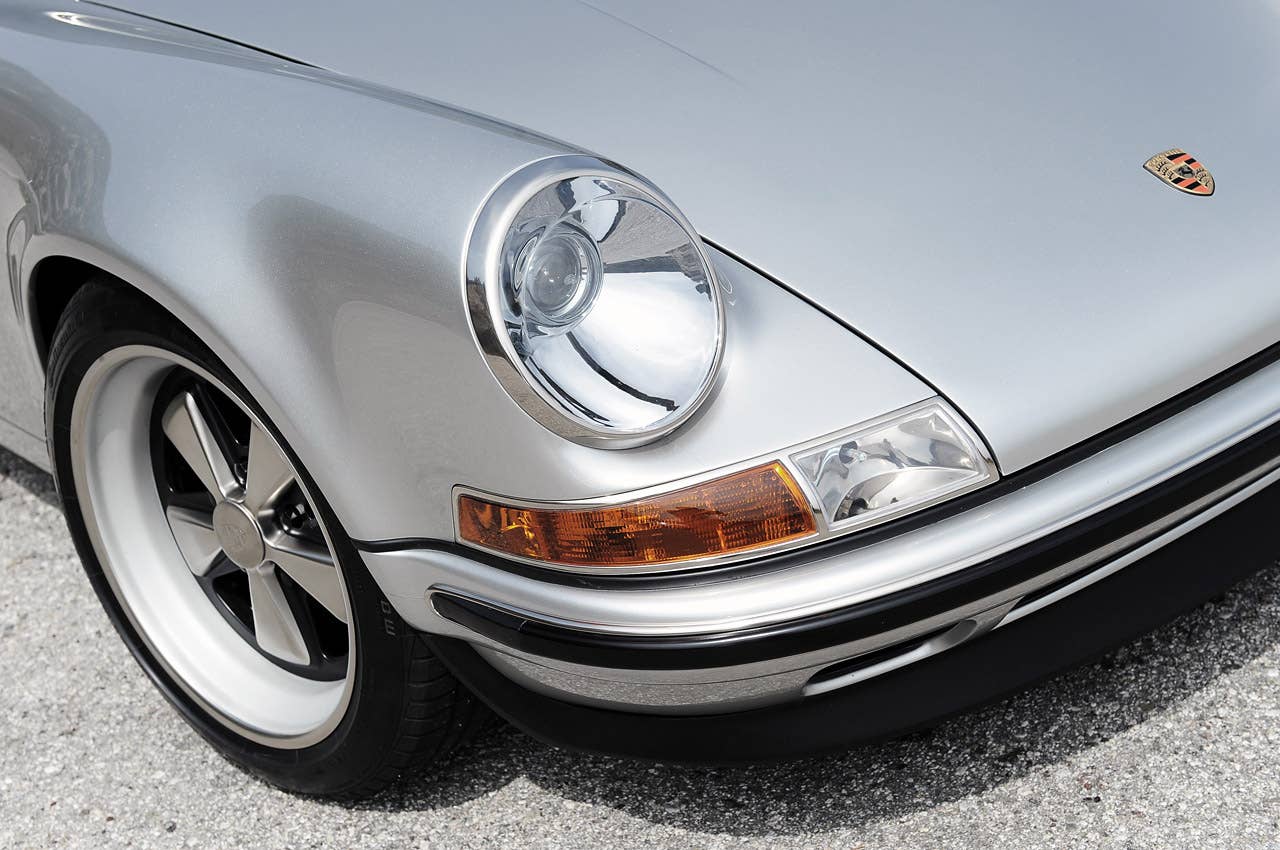 Porsche 911 Restored by Singer front fender