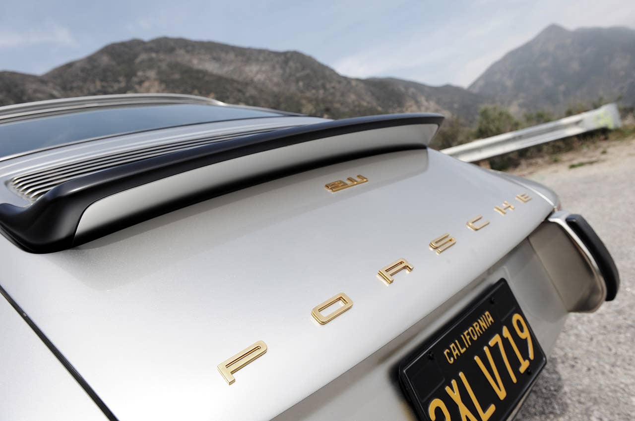 Porsche 911 Restored by Singer rear detail