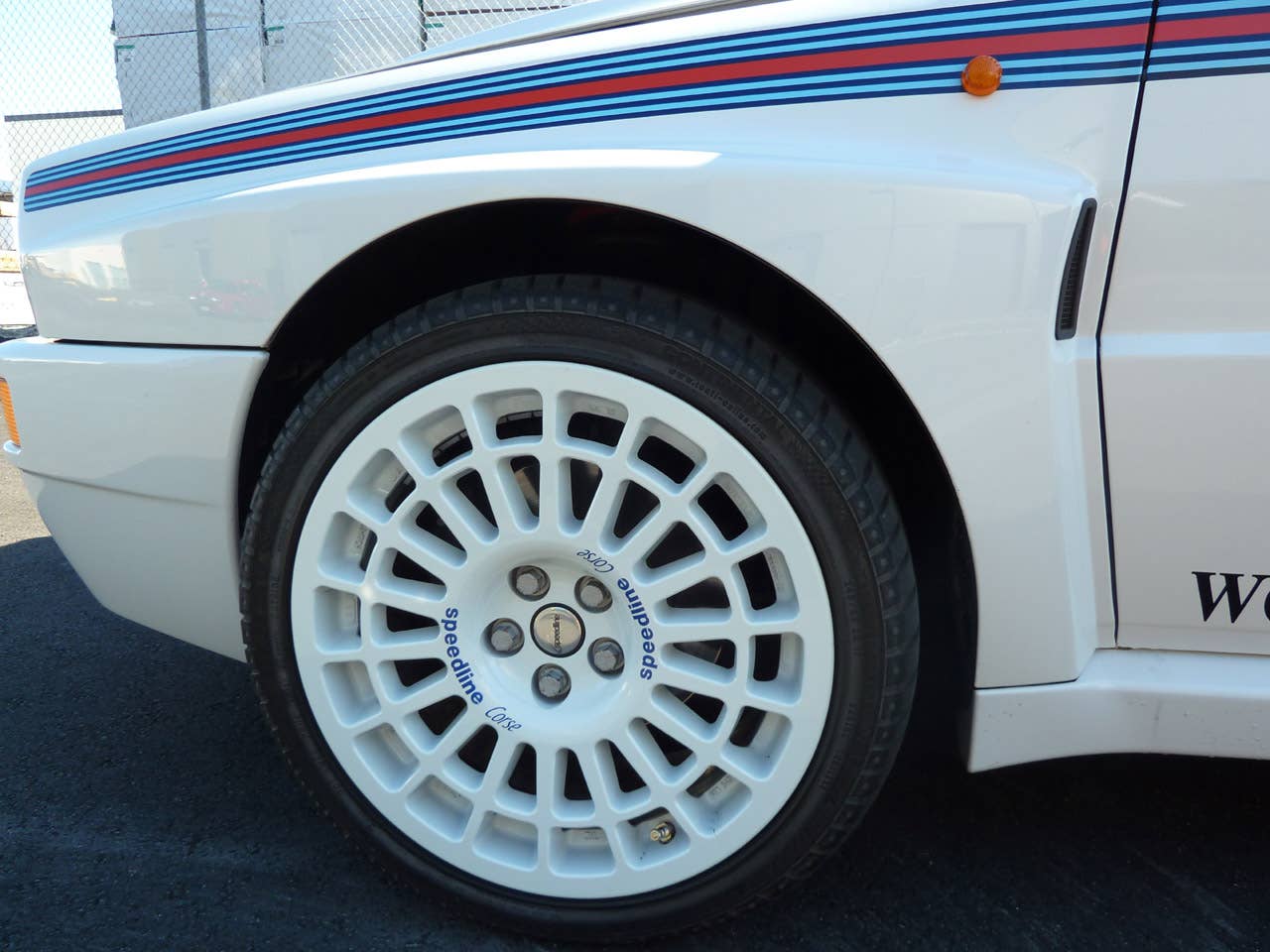 1992 Lancia Delta Integrale Martini 5 wheel detail