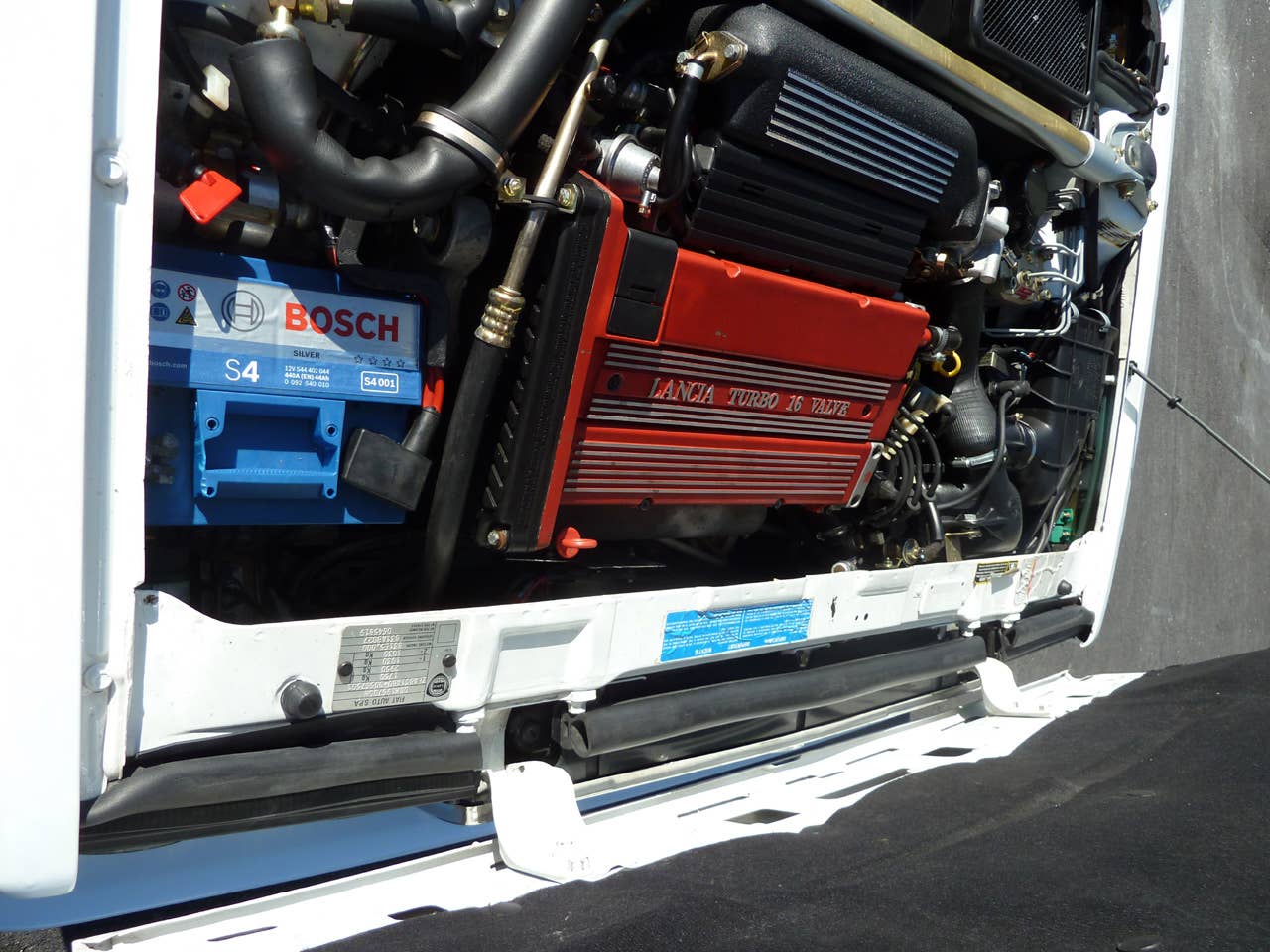 1992 Lancia Delta Integrale Martini 5 engine