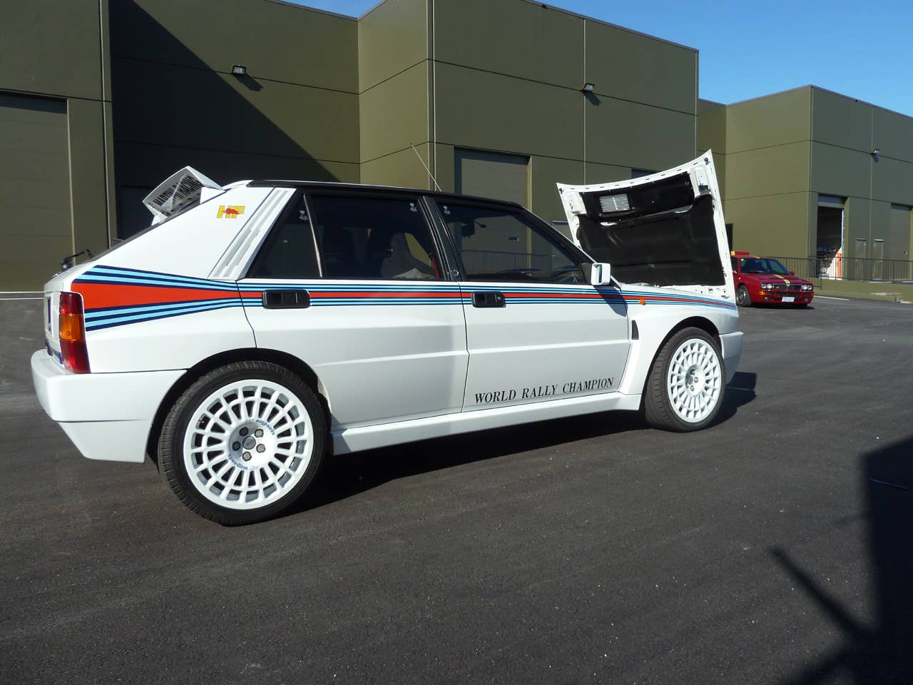 1992 Lancia Delta Integrale Martini 5 rear 3/4