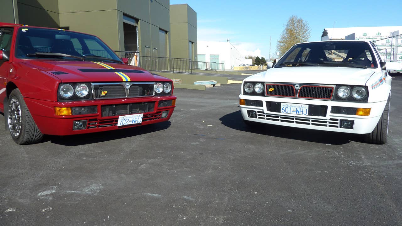 1992 Lancia Delta Integrale Martini 5& 1994 Lancia Delta Integrale Edizione Finale