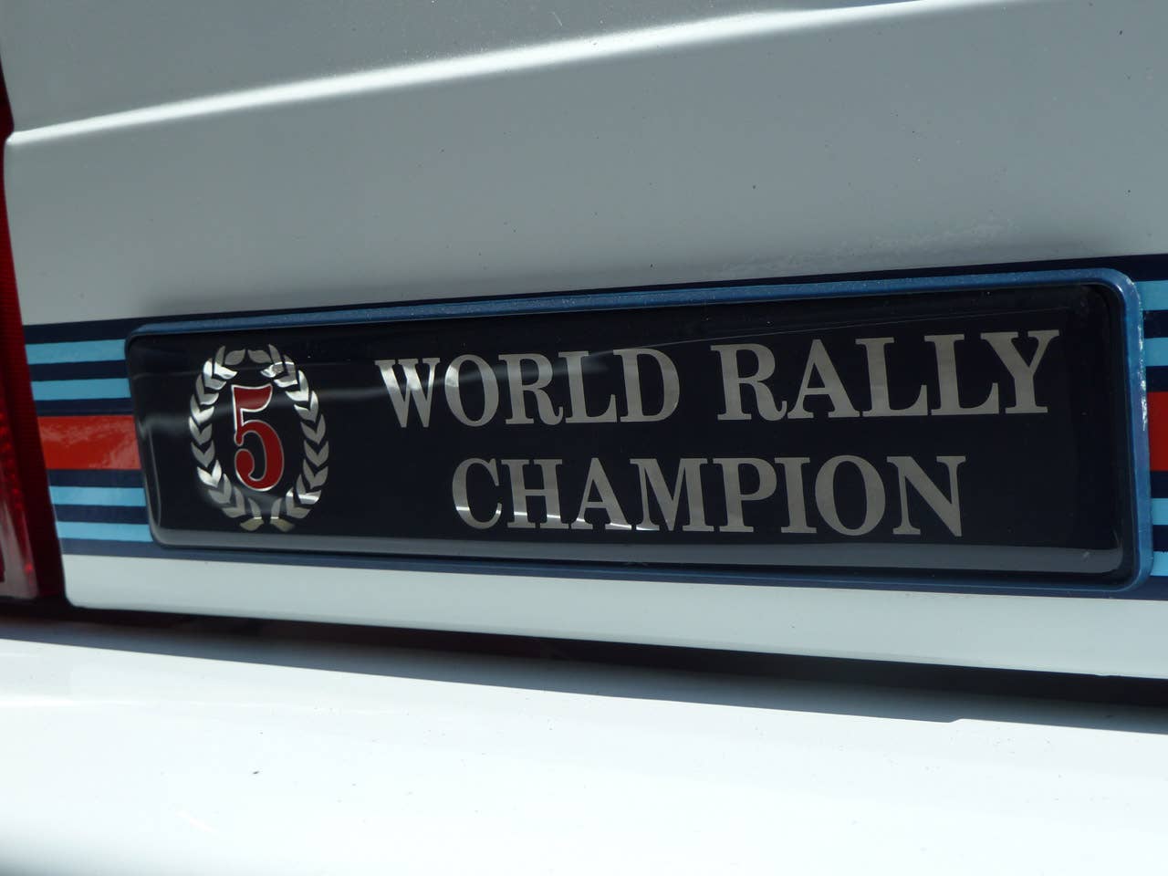1992 Lancia Delta Integrale Martini 5 badge
