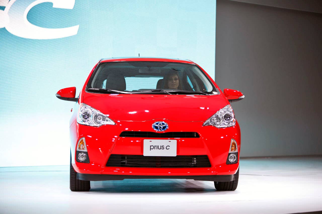2012 Toyota Prius C front