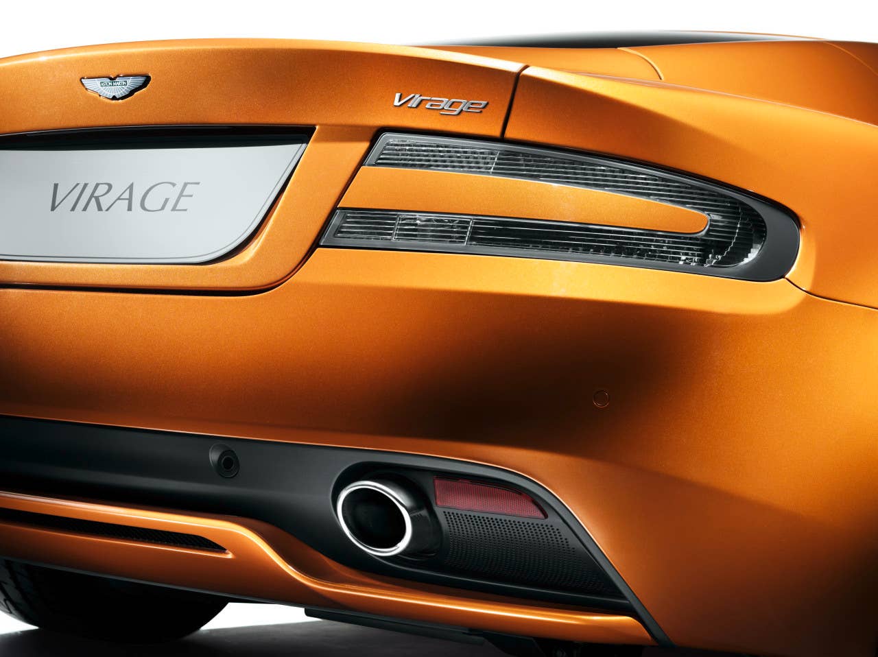 2012 Aston Martin Virage Coupe exhaust