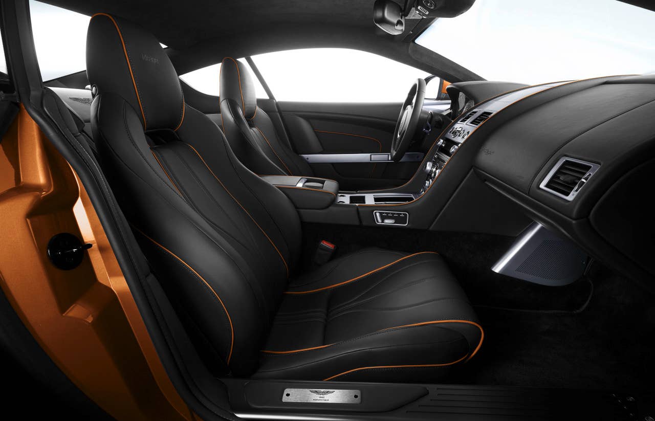 2012 Aston Martin Virage Coupe interior
