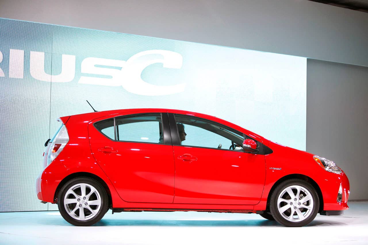 2012 Toyota Prius C side