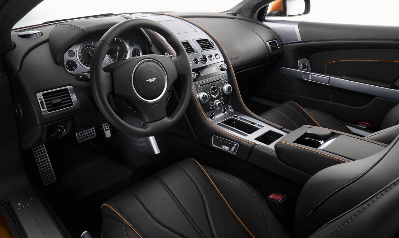 2012 Aston Martin Virage Coupe interior