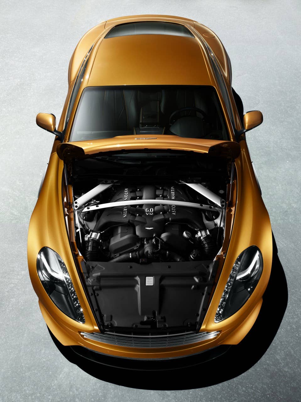 2012 Aston Martin Virage Coupe engine