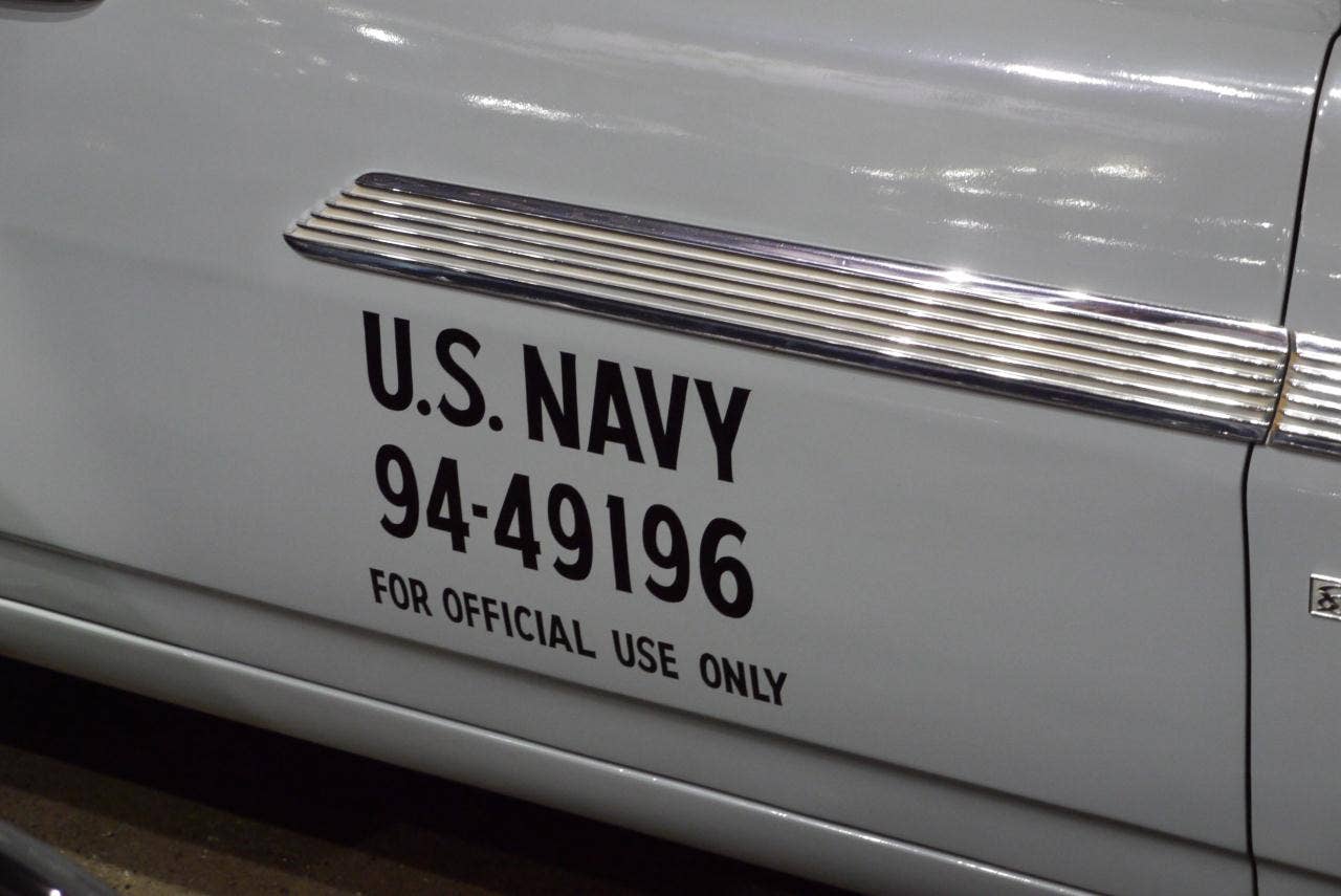 JFK's 1963 Pontiac Bonneville ambulance