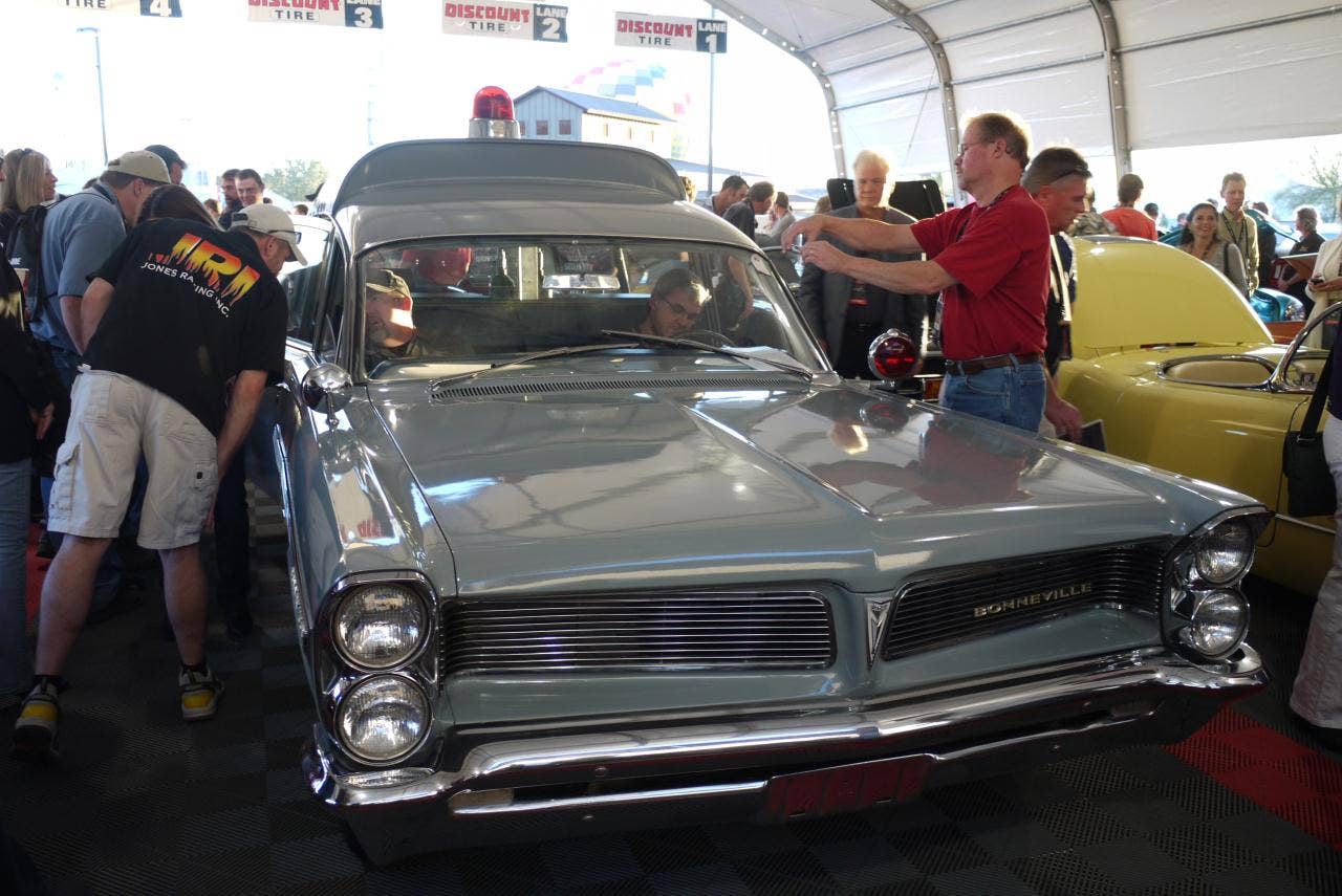 JFK's 1963 Pontiac Bonneville ambulance
